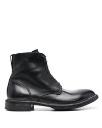 Moma Tronchetto Leather Ankle Boots