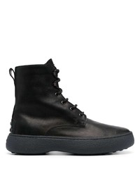 Tod's Wg Lace Up Boots