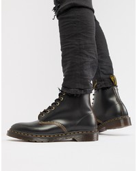 Dr. Martens Wincox 6 Eye Boots In Black