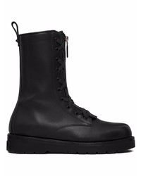 Valentino Garavani Xcombat Leather Boots