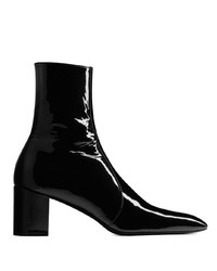 Saint Laurent Xiv 70mm Leather Ankle Boots