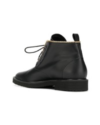 Giuseppe Zanotti Design Zip Detail Ankle Boots