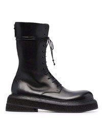 Marsèll Zuccone Lace Up Mid Calf Boots