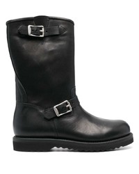 Our Legacy 35mm Buckle Fastening Leather Boots