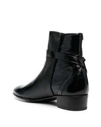 Lidfort 35mm Patent Leather Ankle Boots