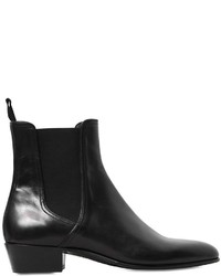 40mm Leather Chelsea Ankle Boots