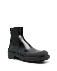 Alexander McQueen 45mm Chunky Leather Boots