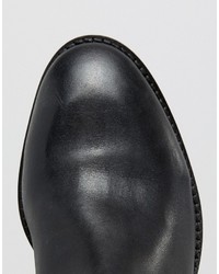 Asos About Time Wide Fit Leather Chelsea Boots