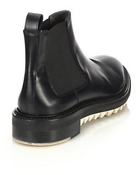 Lanvin Abrazivato Leather Chelsea Boots