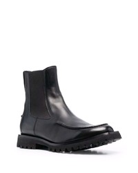 Officine Creative Abstract Leather Ankle Boots