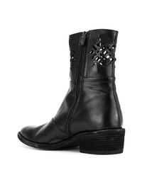Haider Ackermann Ankle Boots With Laser Cuts