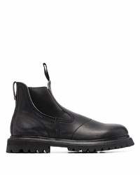 Premiata Ankle Length Leather Chelsea Boots