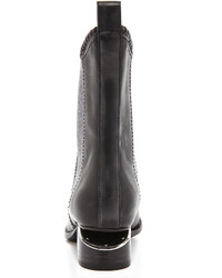 Alexander Wang Anouck Chelsea Boots With Rhodium Hardware