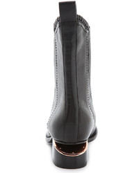 Alexander Wang Anouck Chelsea Boots With Rose Gold Hardware