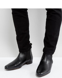 ASOS DESIGN Asos Wide Fit Chelsea Boots In Black Leather
