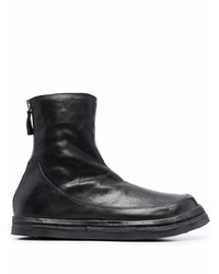 Moma Back Zip Ankle Boots