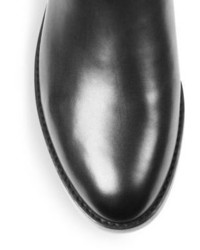 Stuart Weitzman Basilico Leather Chelsea Booties