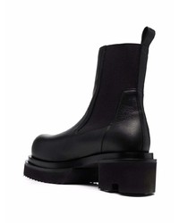 Rick Owens Beatle Ballast Leather Boots