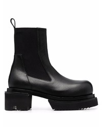 Rick Owens Beatle Ballast Leather Boots