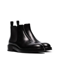 Valentino Beatle Leather Chelsea Boots