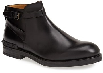 belted chelsea boots