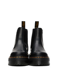 Dr. Martens Black 2976 Quad Chelsea Boots