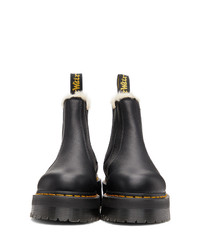 Dr. Martens Black 2976 Quad Faux  Boots