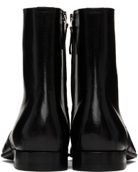 Pierre Hardy Black 400 Leather Chelsea Boots