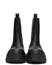 Rick Owens Black Beetle Bozo Tractor Boots