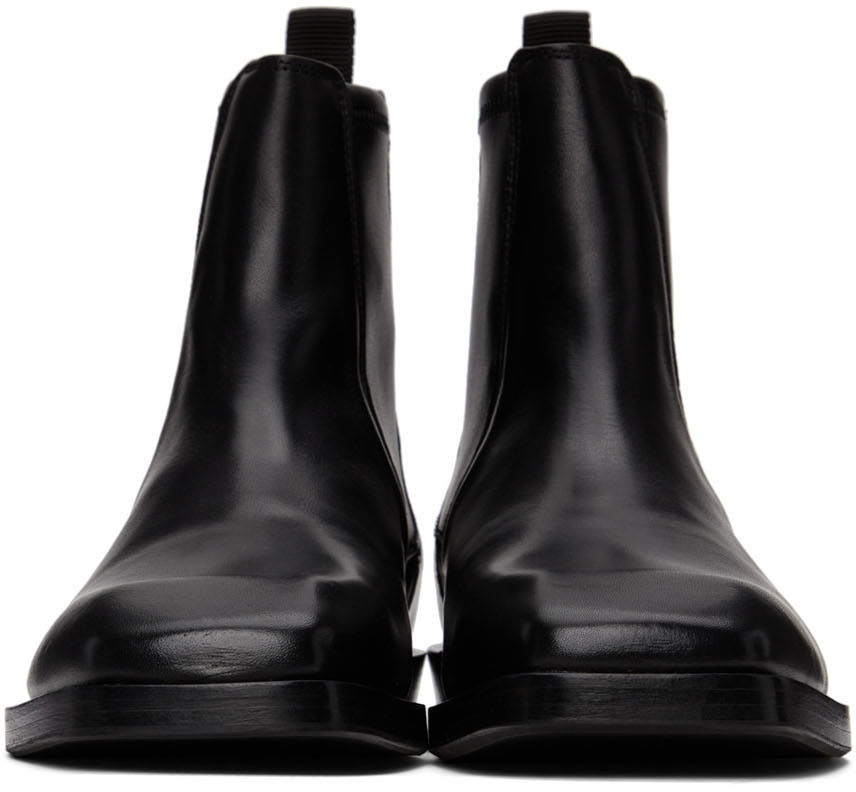 Tiger of Sweden Black Borna Boots, $415 | SSENSE | Lookastic