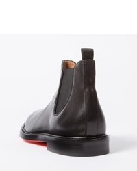 Paul Smith Black Calf Leather Drummond Chelsea Boots
