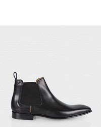 Paul Smith Black Calf Leather Falconer Chelsea Boots
