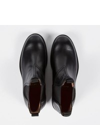 Paul Smith Black Calf Leather Vostel Chelsea Boots