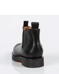 Paul Smith Black Calf Leather Vostel Chelsea Boots