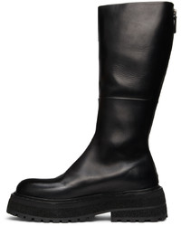 Marsèll Black Carretta Zip Up Boots