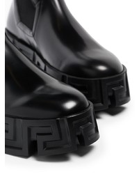 Versace Black Chelsea Boot