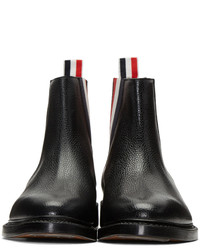 Thom Browne Black Chelsea Boots