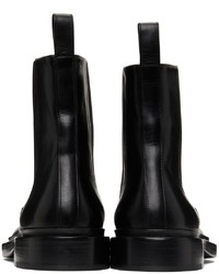 Jil Sander Black Chelsea Boots