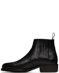 Lemaire Black Chelsea Boots