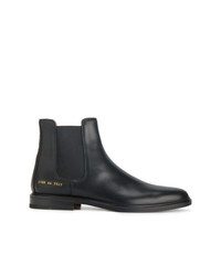 Common Projects Black Classic Chelsea Boots