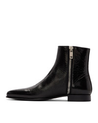 Givenchy Black Dallas Zip Up Boots
