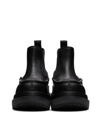 MM6 MAISON MARGIELA Black Double Sole Boots