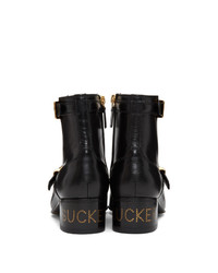 Gucci Black Ebal Boots
