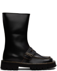 CamperLab Black Eki Zip Up Boots