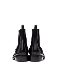 Balenciaga Black Evening Boots