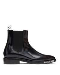 Balenciaga Black Evening Boots