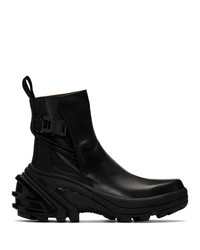 1017 Alyx 9Sm Black Fixed Sole Low Boots