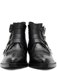 Toga Virilis Black Four Western Boots