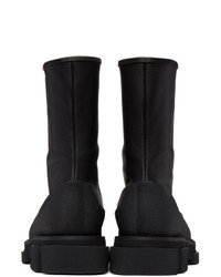 Both Black Gao Two Way Boots