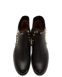 Valentino Black Garavani Beatle Boots